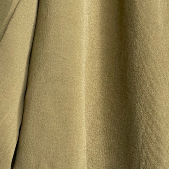 Eileen Fisher Silk Blend Open Front Cardigan Green Sz Petite Med - Picture 5 of 6